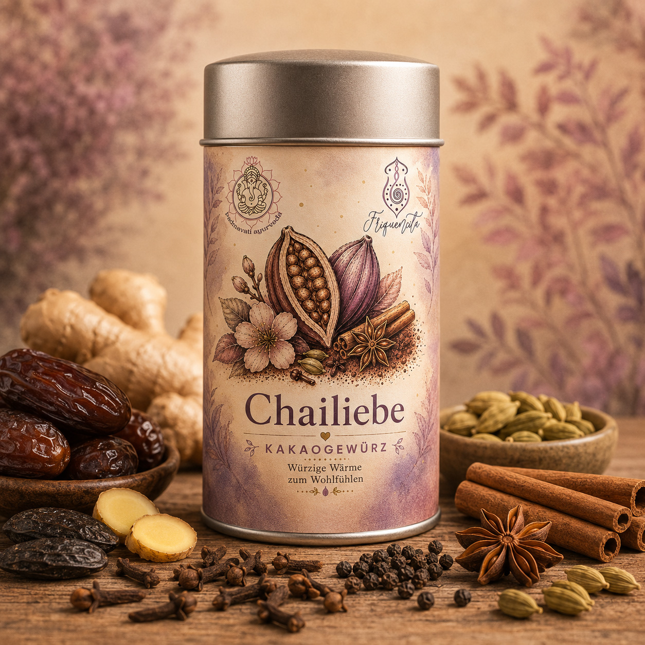 Chailiebe – Kakaogewürz, 70gr - verfügbar ab dem 21.6.26