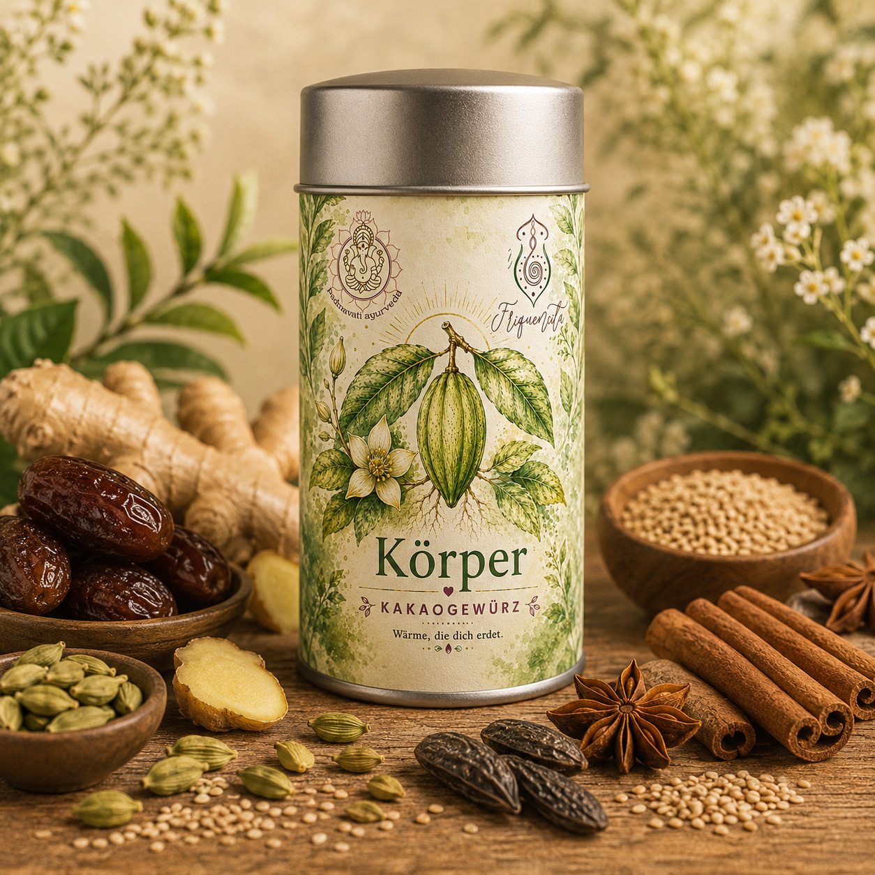 Körper – Kakaogewürz, 70gr - verfügbar ab dem 21.6.26