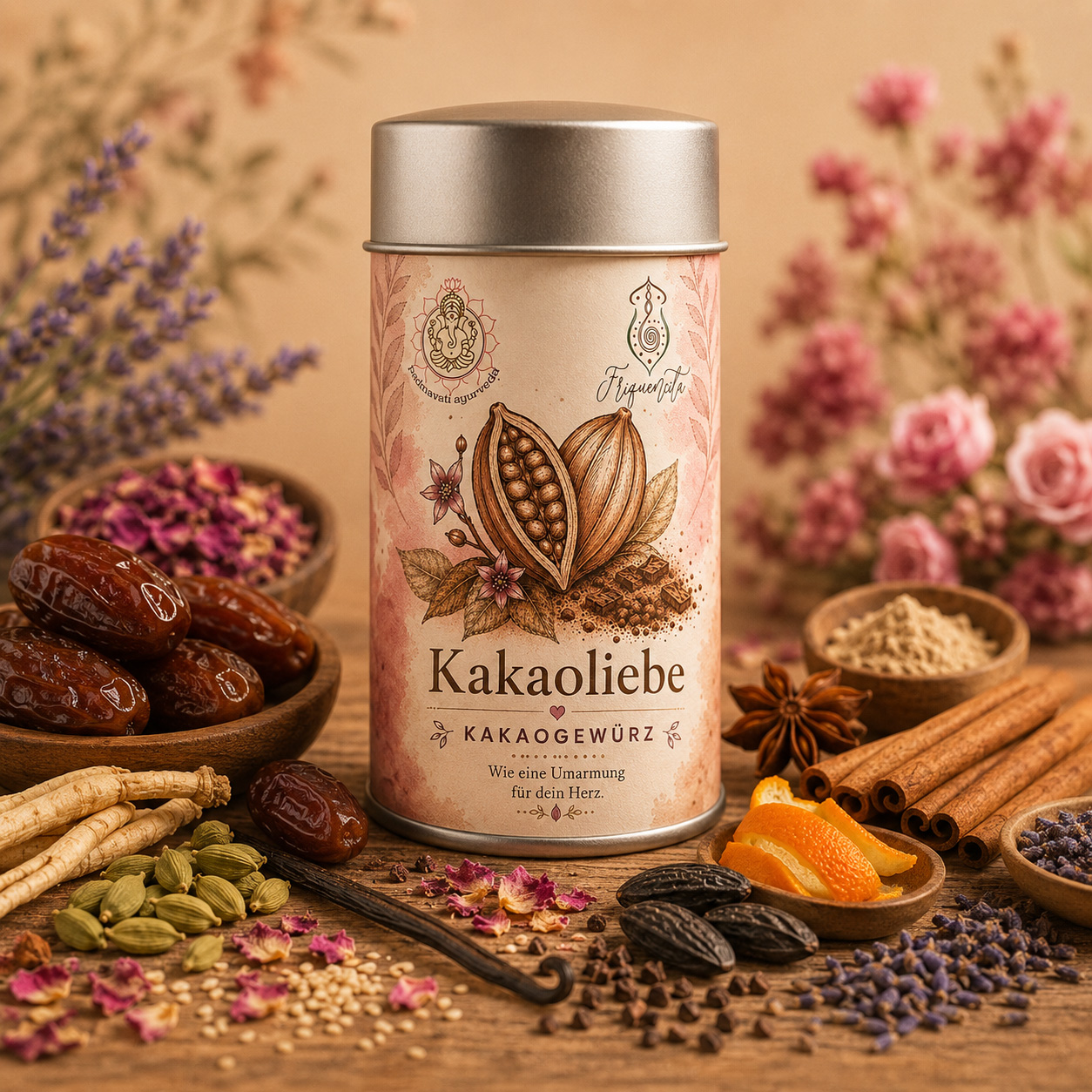 Kakaoliebe – Kakaogewürz, 70gr - verfügbar ab dem 21.6.26
